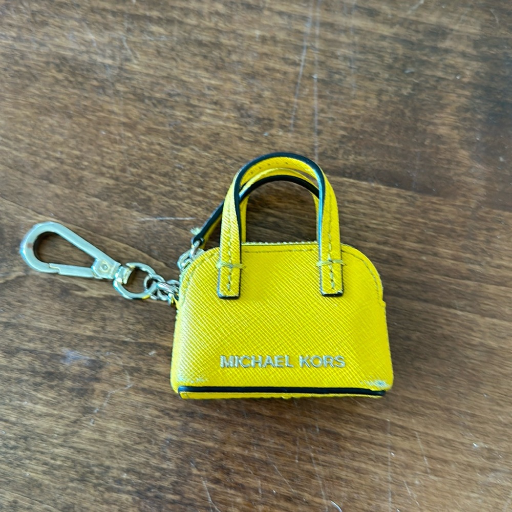 Michael Kors mini purse keychain